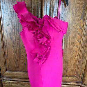 Fuchsia party dress